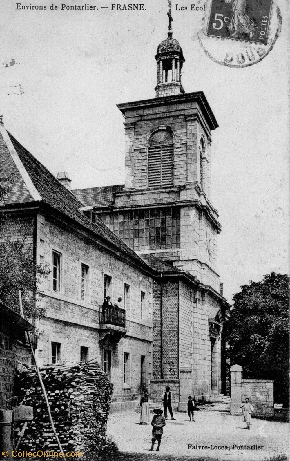 cartes postales europe france frasne l eglise