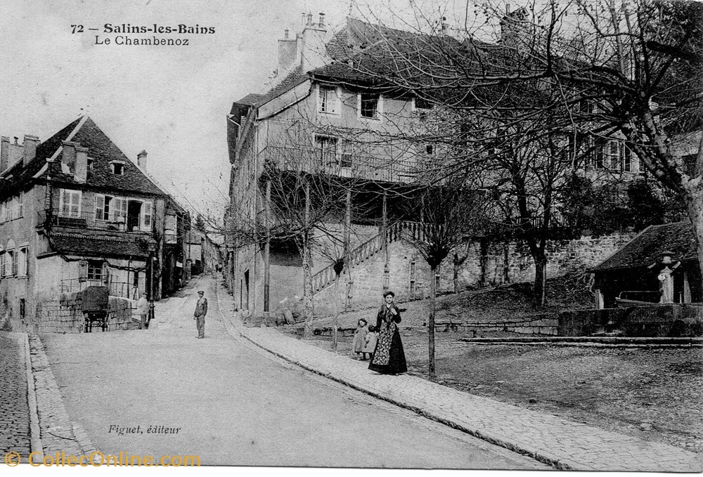 cartes postales europe france salins les bains le chambenoz