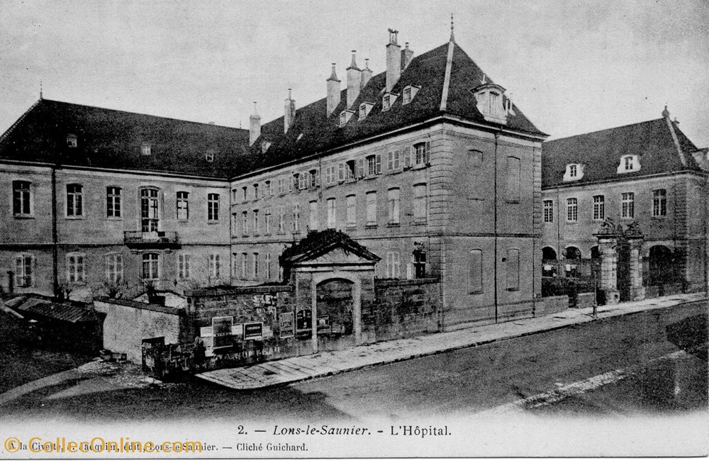cartes postales europe france lons le saunier l hopital