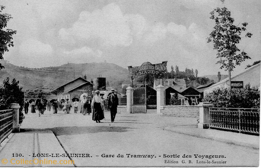 Lons le Saunier (la gare du tramway) cartes postales europe france lons le saunier la gare du tramway
