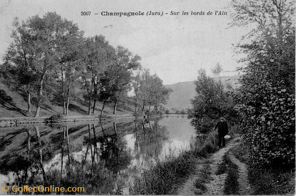 cartes postales europe france champagnole 39 sur les bords de ain