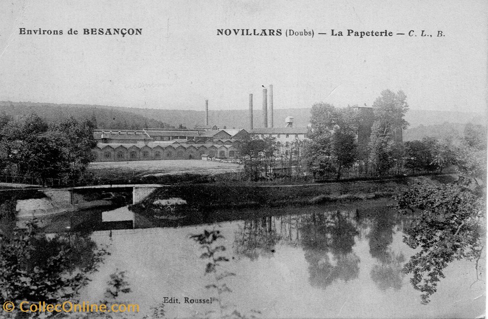 cartes postales europe france novillars la papeterie