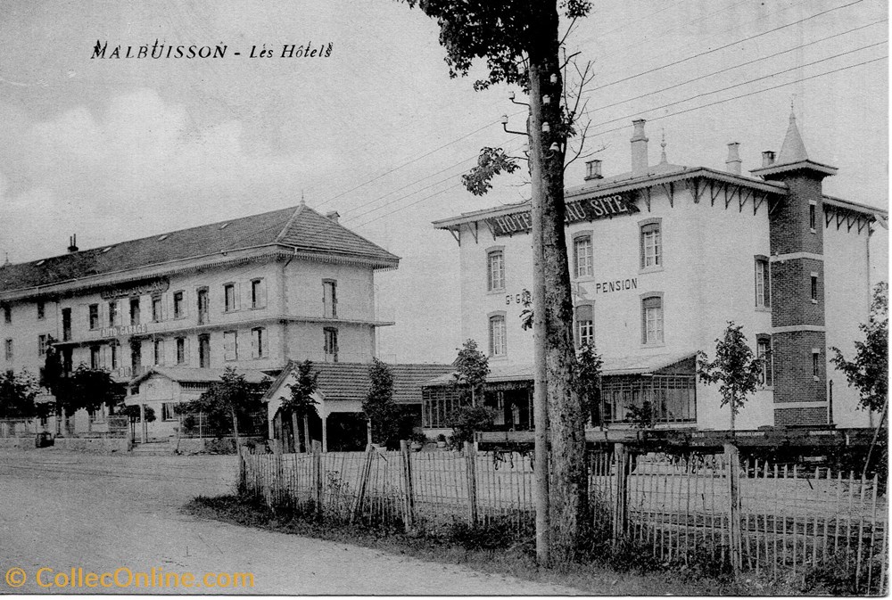 cartes postales europe france malbuisson les hotels