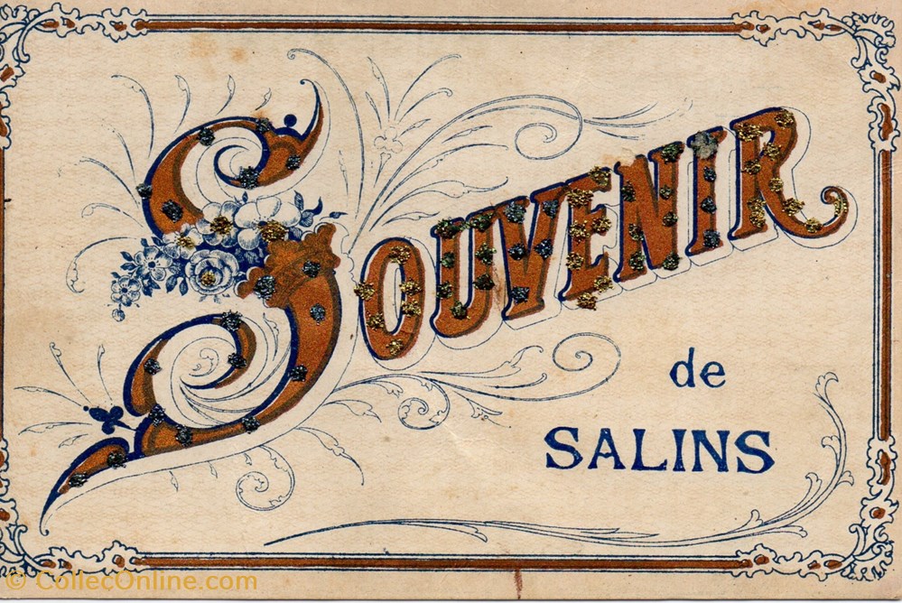 Salins les Bains (souvenir) cartes postales europe france salins les bains souvenir