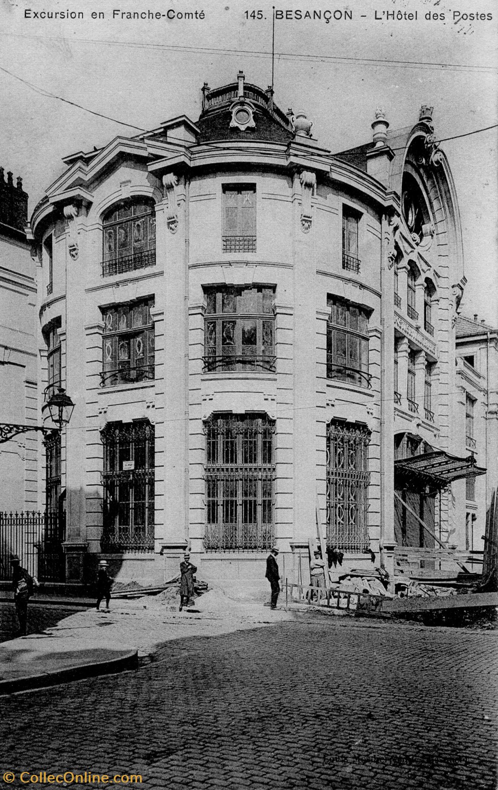 cartes postales europe france besancon l hotel des postes