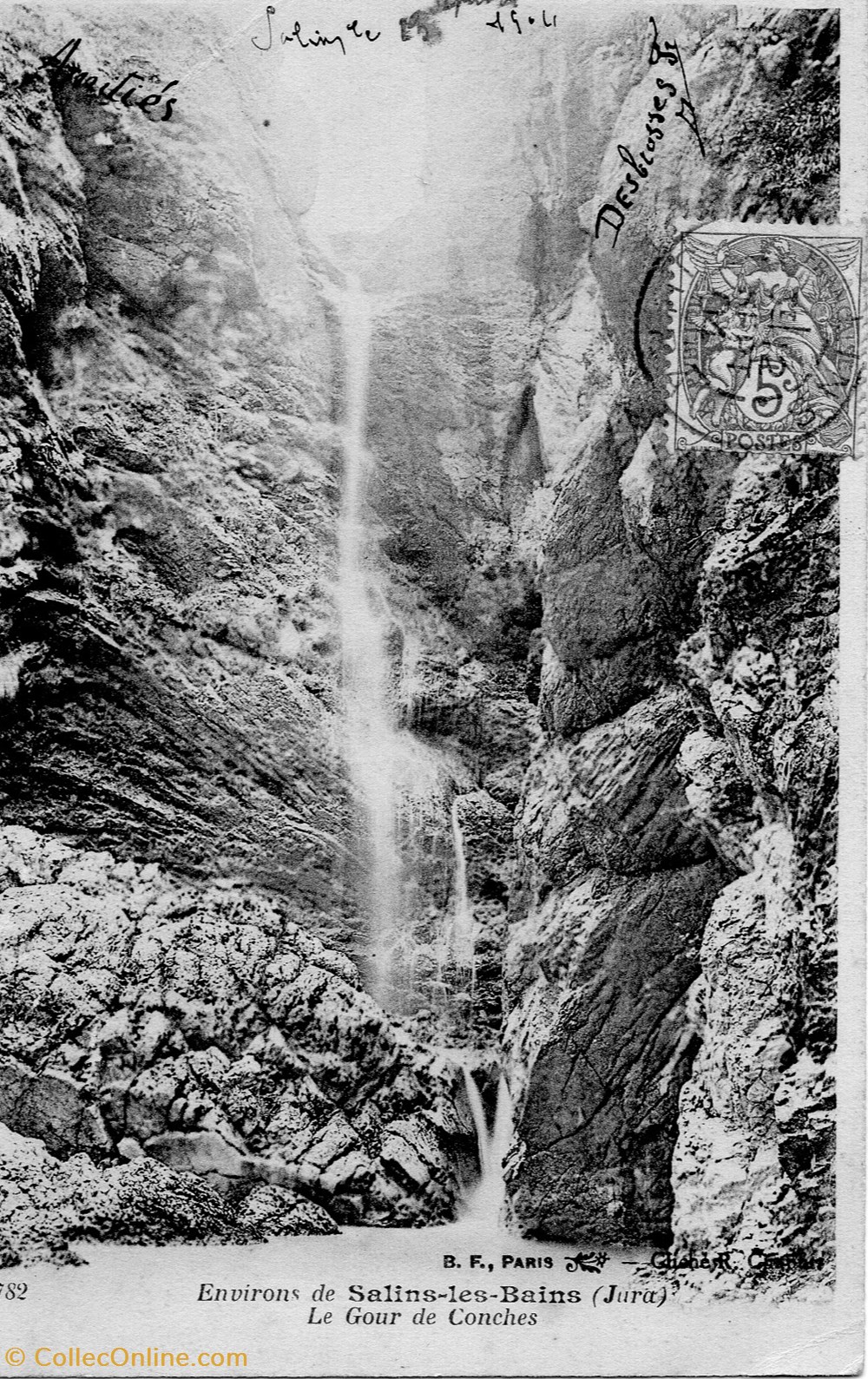 Salins les Bains & ses environs (le gour de Conches) cartes postales europe france salins les bains ses environs le gour de conches