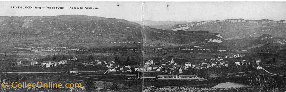 cartes postales europe france st lupicin