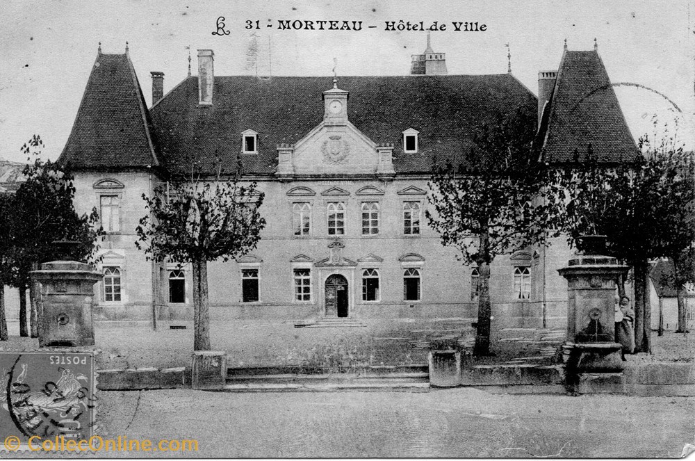 cartes postales europe france morteau l hotel de ville