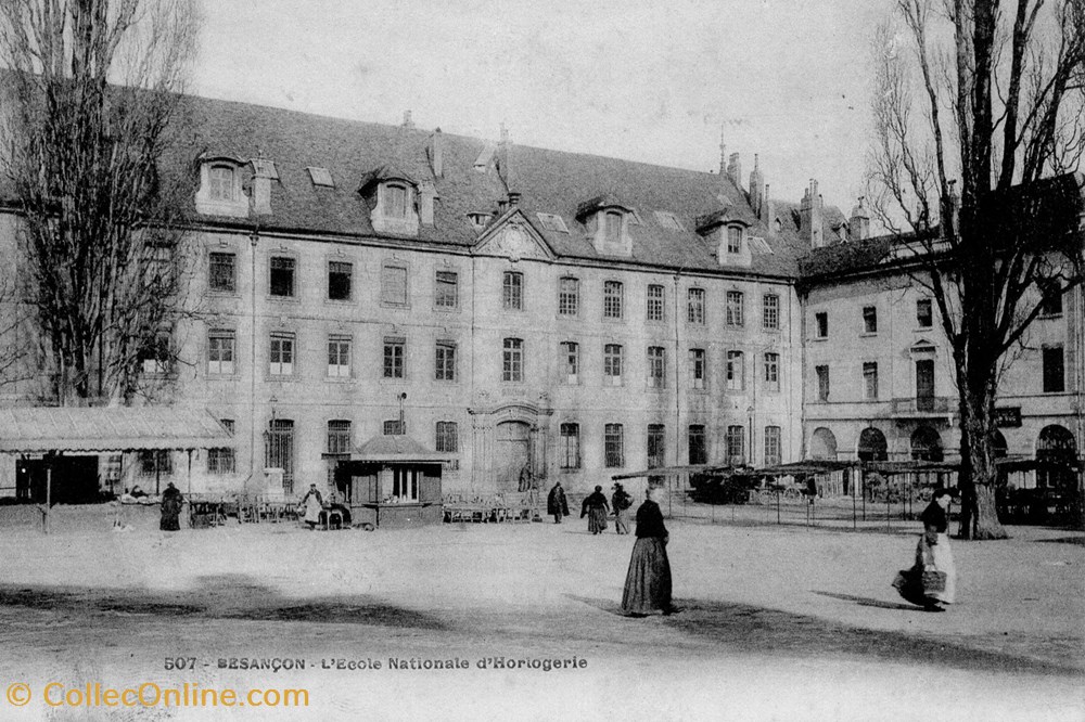 cartes postales europe france besancon l ecole nationale horlogerie