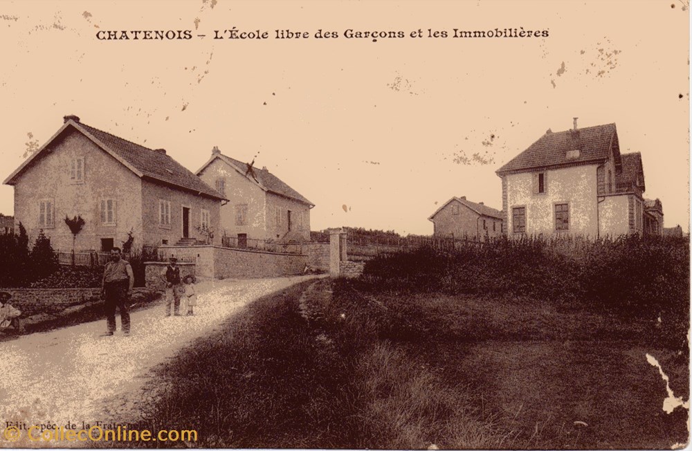 Chatenois écolede garçons cartes postales europe france chatenois ecolede garcons
