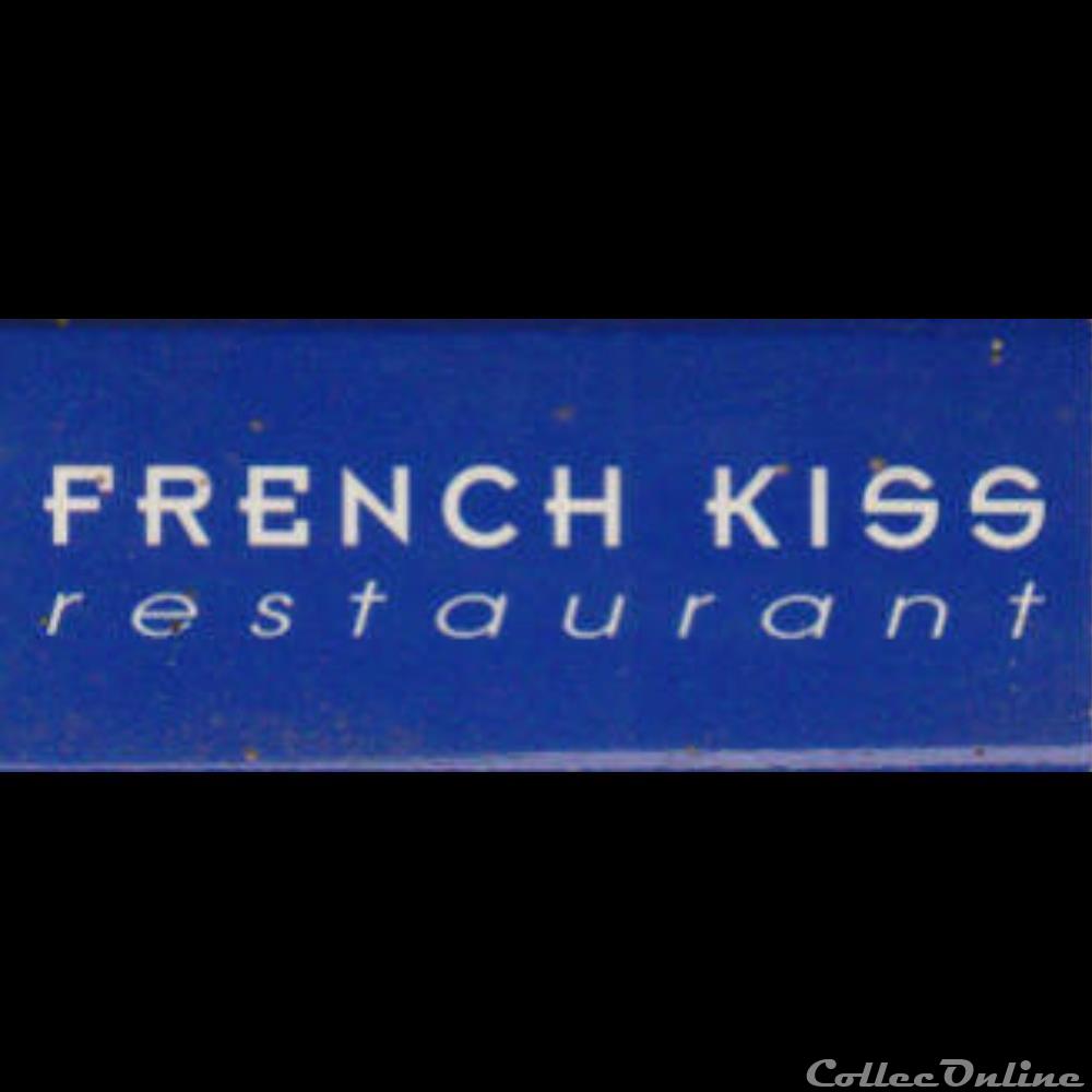 publicite french kiss restaurant 56 24 08 belgique