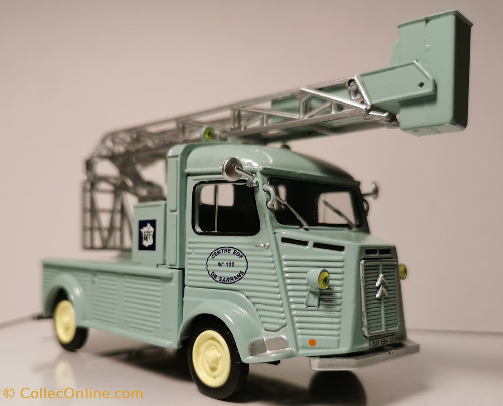 CITROËN TYPE H "Plateau girafe" EDF - 1963 modeles reduits voitures citroen type h plateau girafe edf 1963