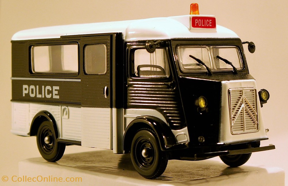 modeles reduits voitures citroen type h police 1968