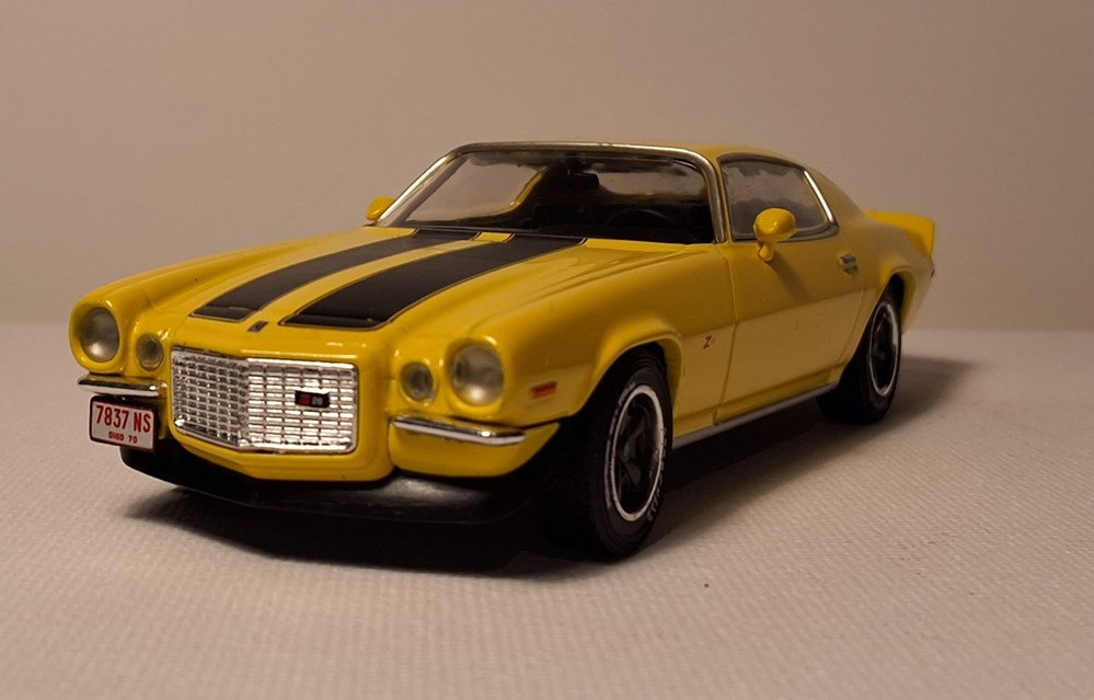modeles reduits chevrolet camaro z 28 1970