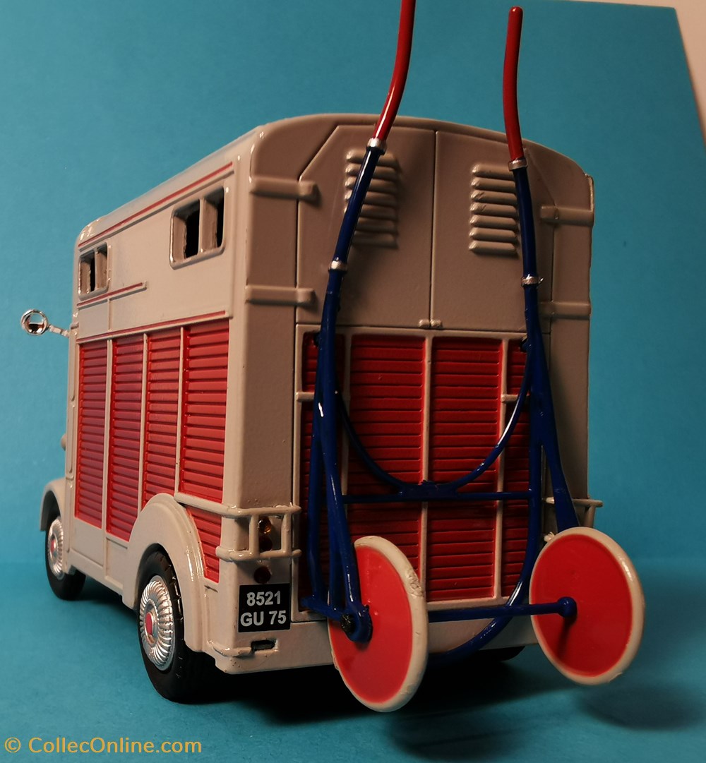 modeles reduits voitures citroen type h carrosserie van a chevaux heuliez 1958