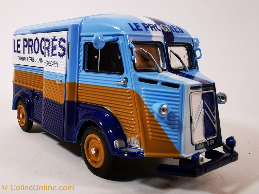 modeles reduits voitures citroen type hz 850 kg le progres 1951