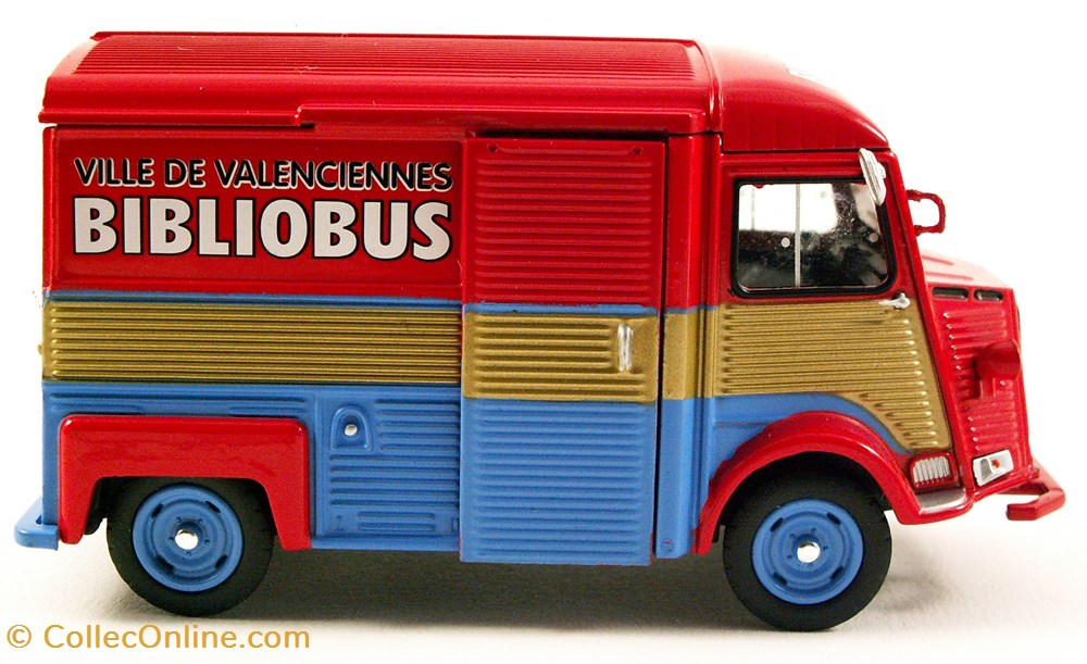 CITROËN TYPE HY-IN2 1600 Diesel BIBLIOBUS - 1970 modeles reduits voitures citroen type hy in2 1600 diesel bibliobus 1970