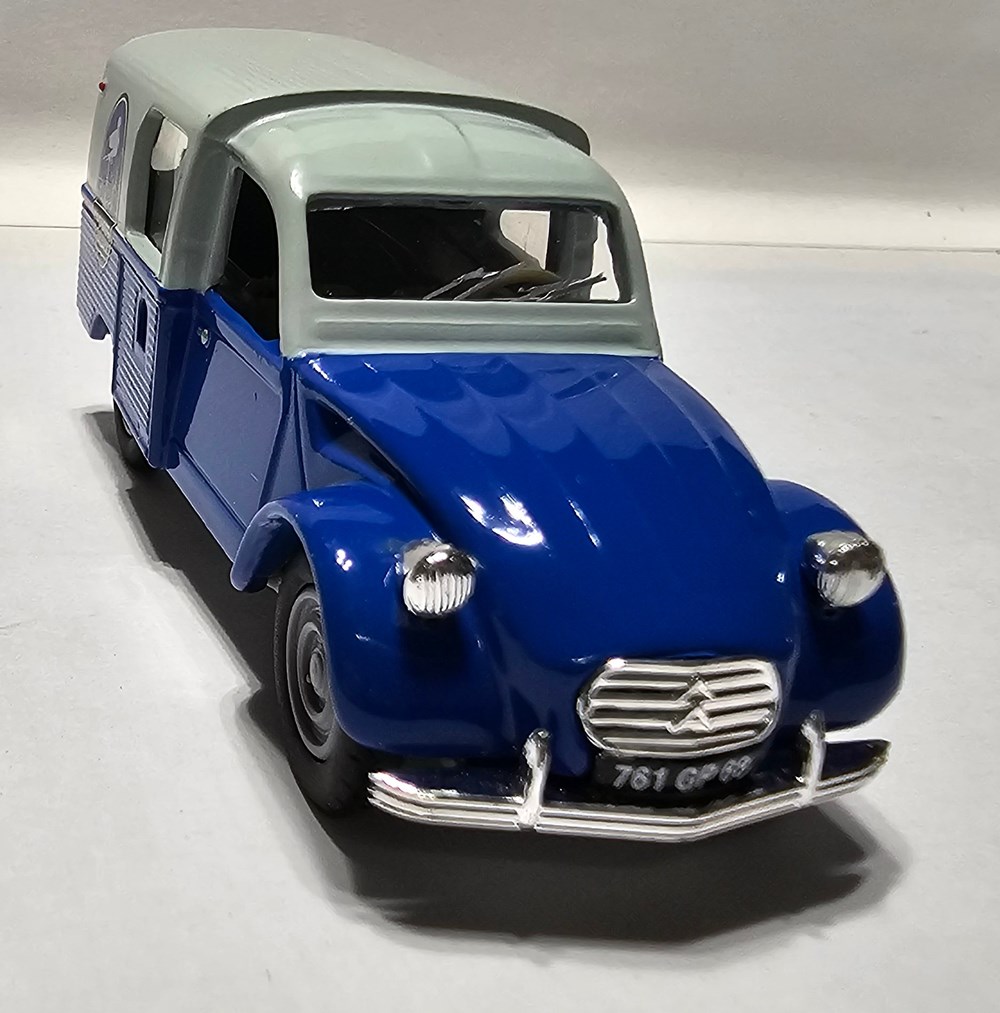 CITROËN 3 CV "Potasse d'Alsace" 180 kg 1969 modeles reduits citroen 3 cv potasse alsace 180 kg 1969