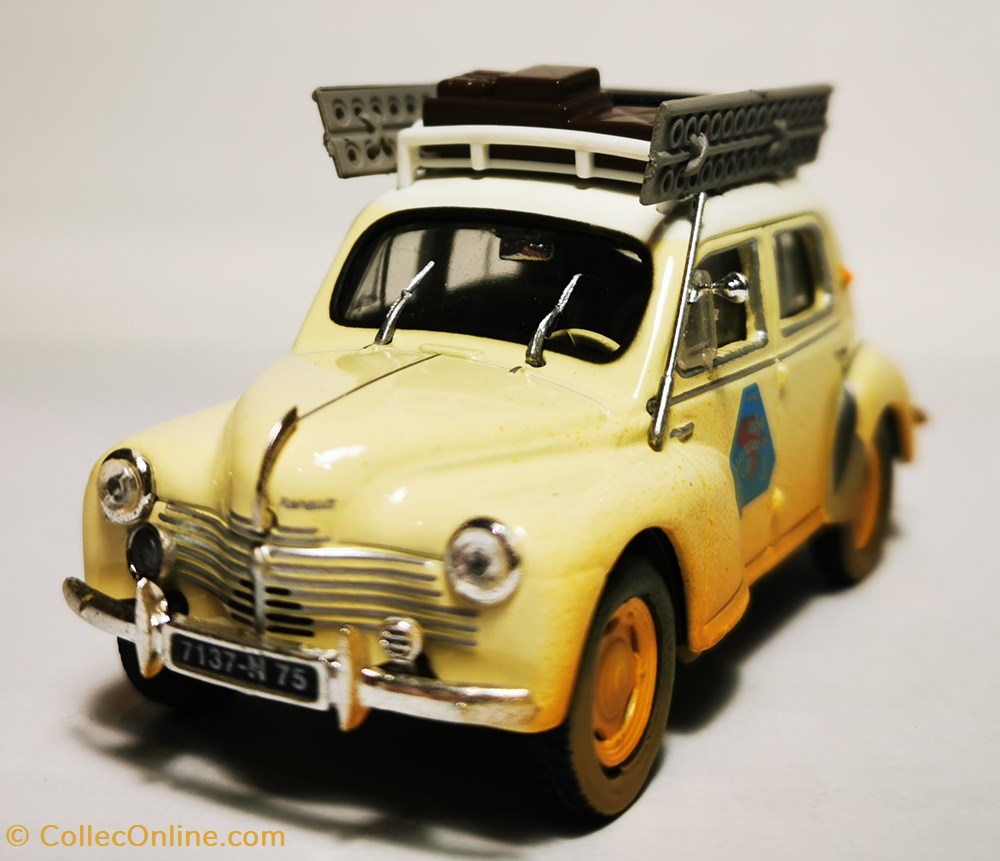 RENAULT 4 CV type R1062 - Raid Méditérannée - Le Cap modeles reduits renault 4 cv type r1062 raid mediterannee le cap