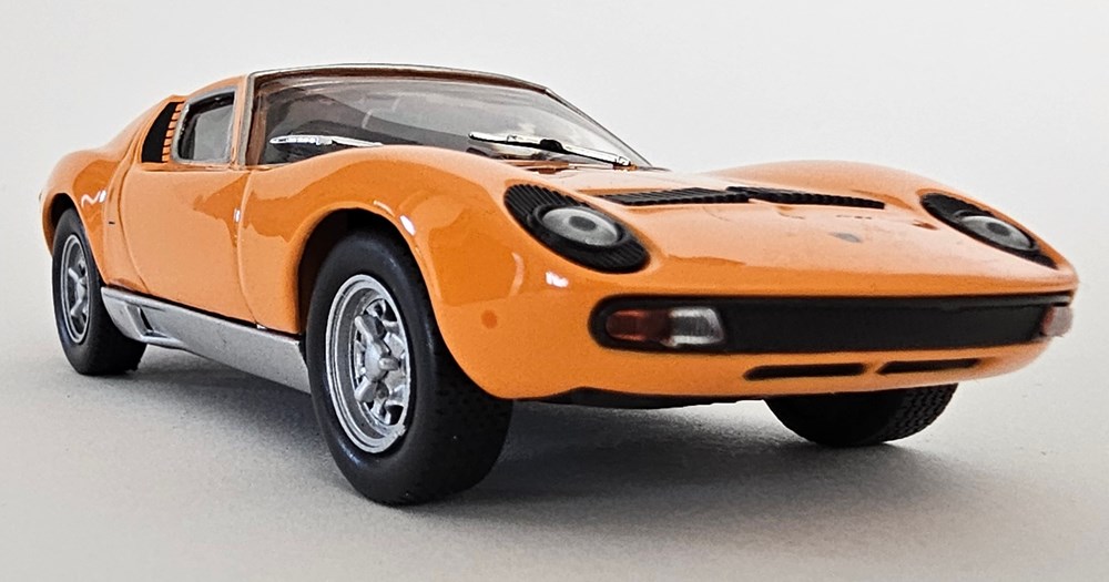 LAMBORGHINI MIURA P400 - 1966 modeles reduits lamborghini miura p400 1966