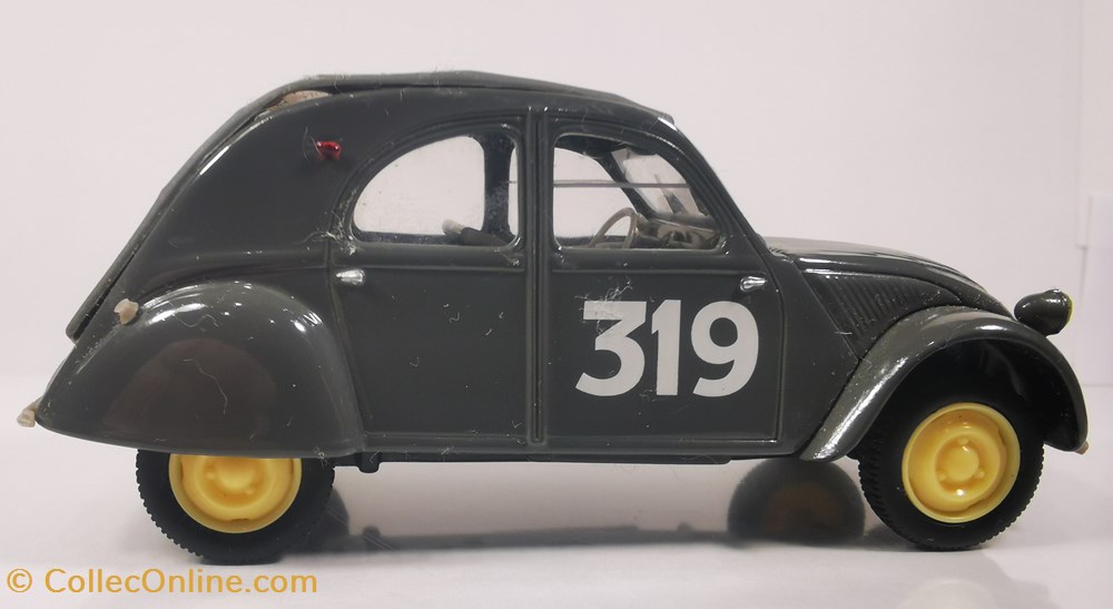 modeles reduits voitures citroen 2 cv rallye monte carlo 1954