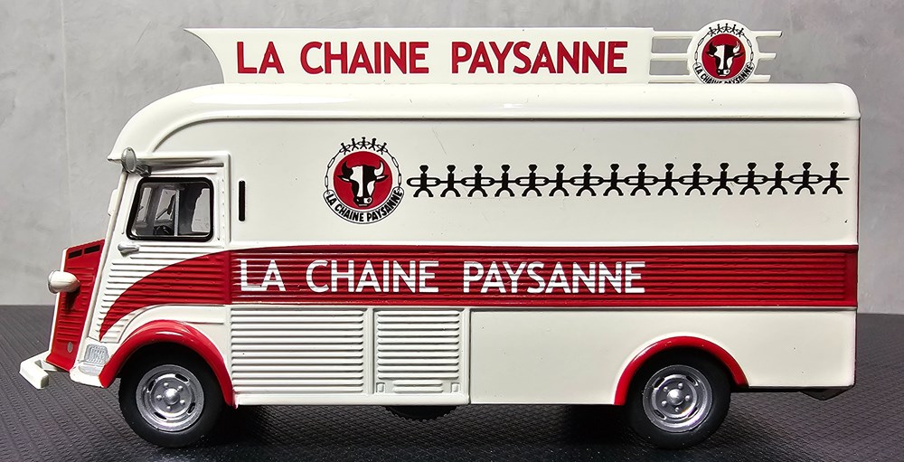CITROËN TYPE HY "LA CHAINE PAYSANNE" 1954 modeles reduits voitures citroen type hy la chaine paysanne 1954
