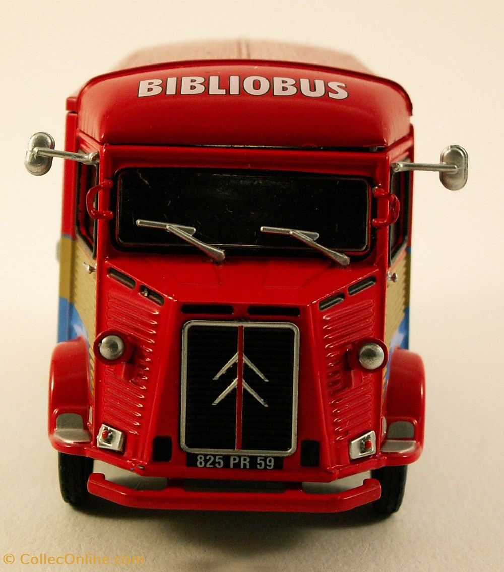 CITROËN TYPE HY-IN2 1600 Diesel BIBLIOBUS - 1970 modeles reduits voitures citroen type hy in2 1600 diesel bibliobus 1970