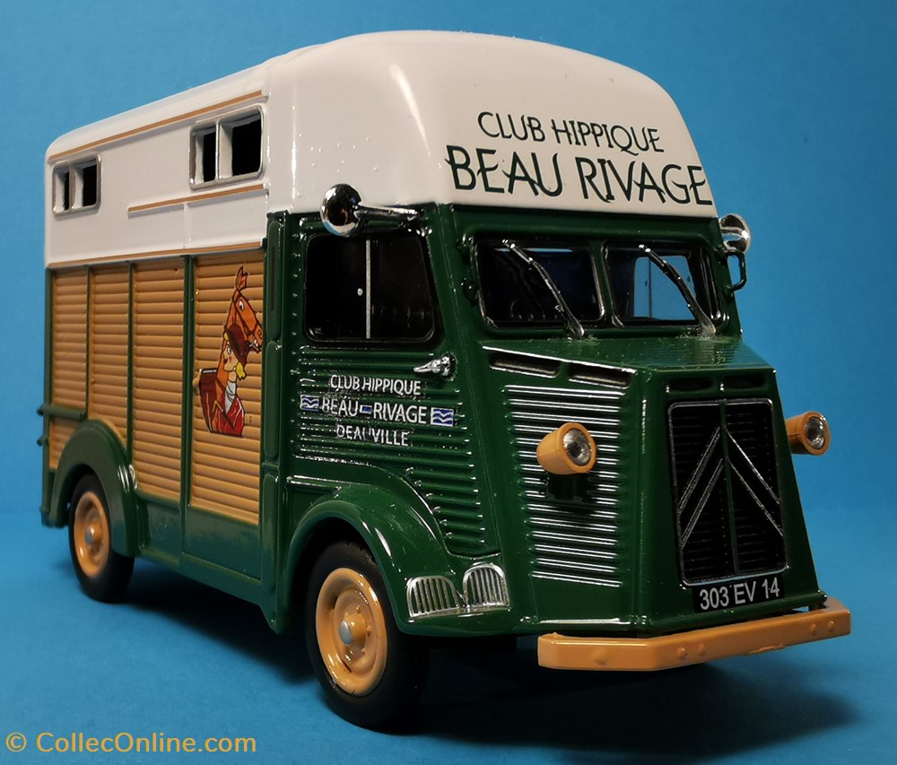 modeles reduits voitures citroen type h club hippique 1958