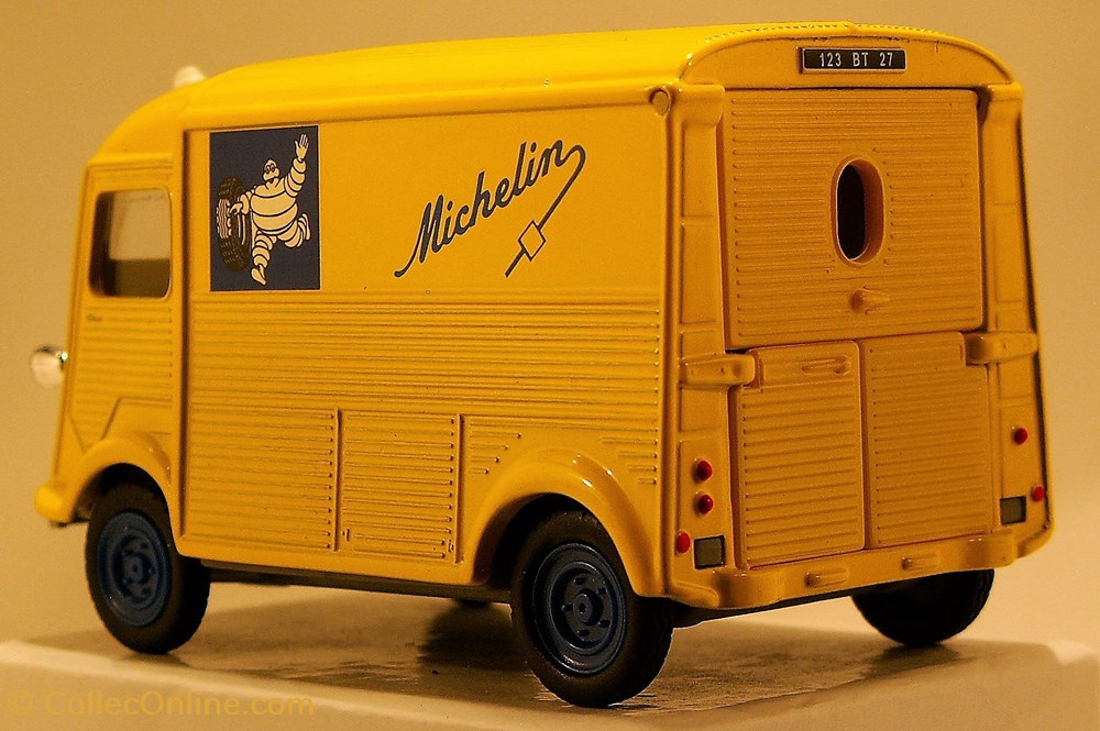 modeles reduits voitures citroen type h michelin 1953