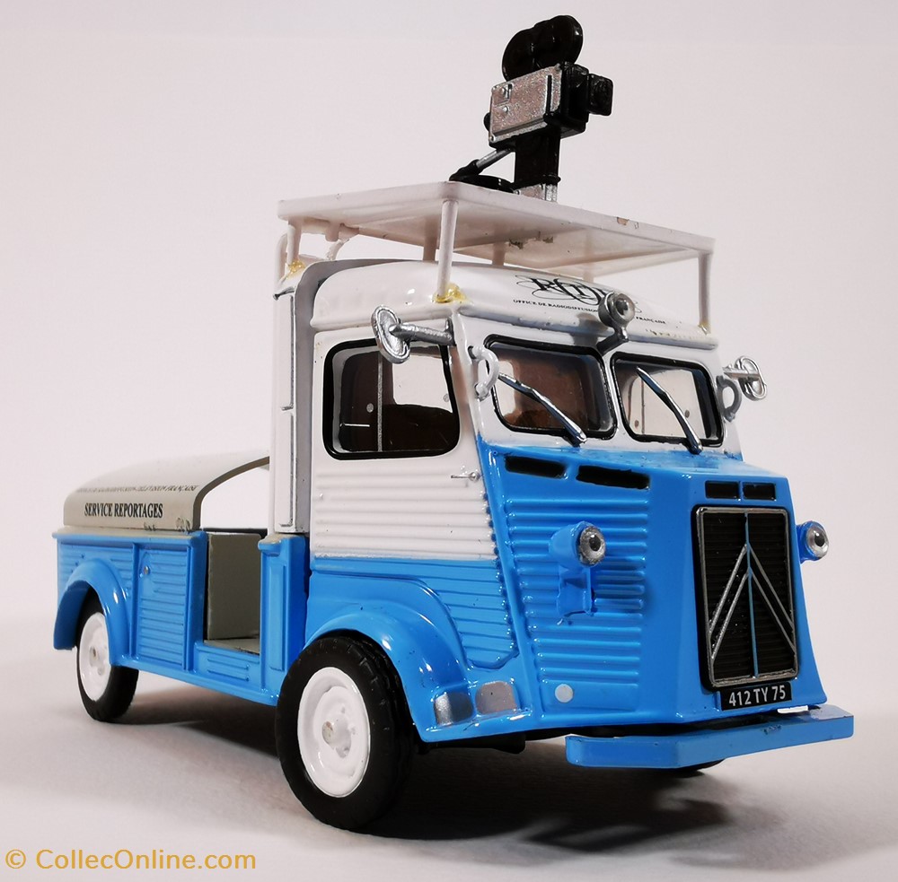 CITROËN TYPE HY Plateforme TV - ORTF - 1960 modeles reduits voitures citroen type hy plateforme tv ortf 1960