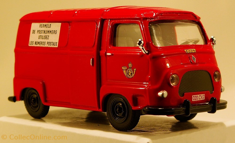 RENAULT ESTAFETTE "POSTE BELGES" 1959 modeles reduits renault estafette poste belges 1959