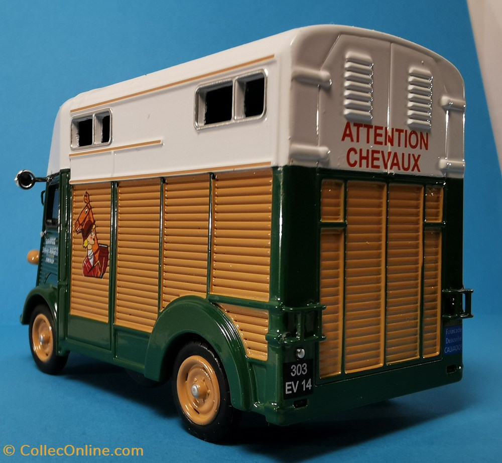 modeles reduits voitures citroen type h club hippique 1958