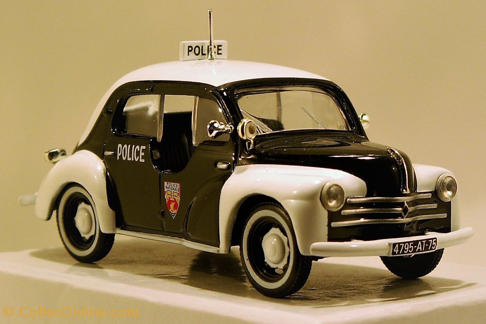 modeles reduits renault 4 cv police monaco