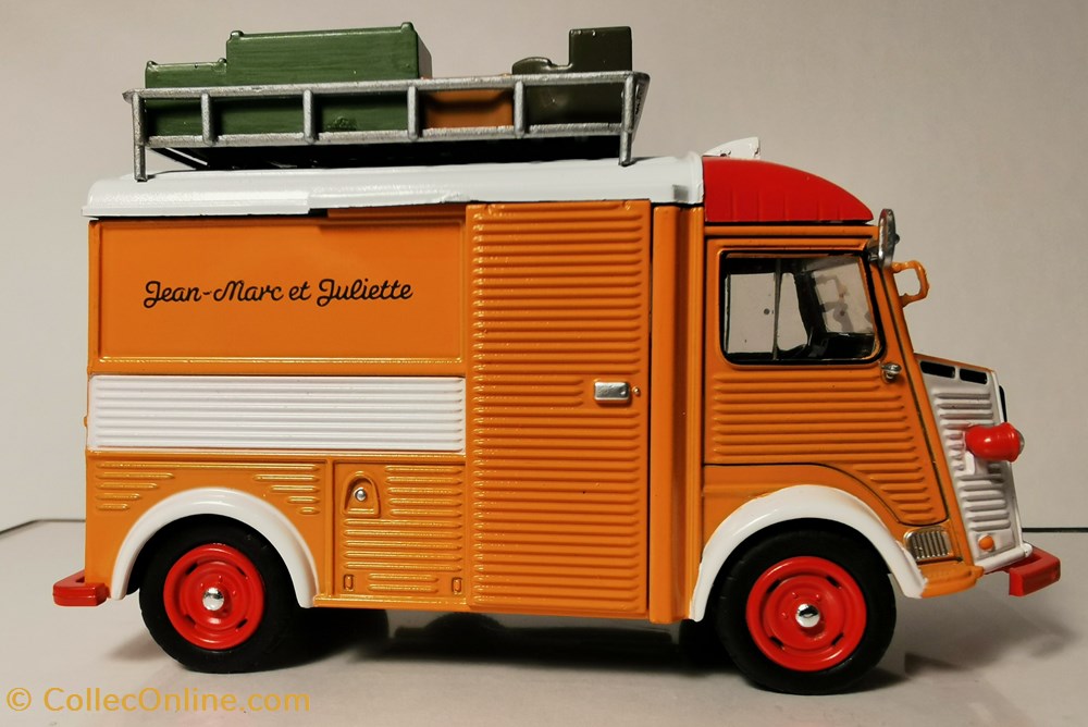 modeles reduits voitures citroen camping car type h 78 jean marc et juliette 1960