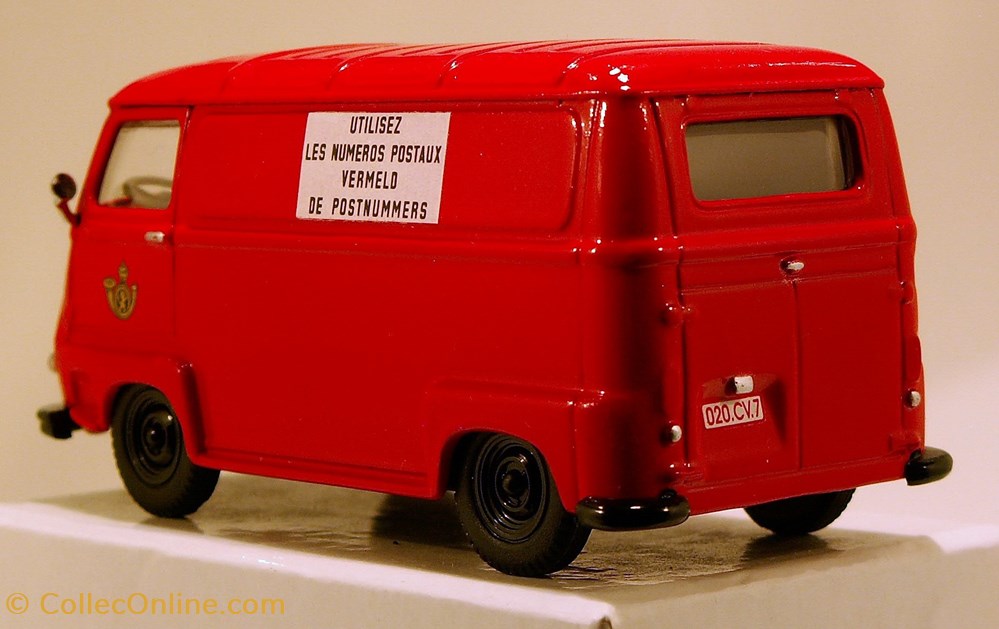 RENAULT ESTAFETTE "POSTE BELGES" 1959 modeles reduits renault estafette poste belges 1959