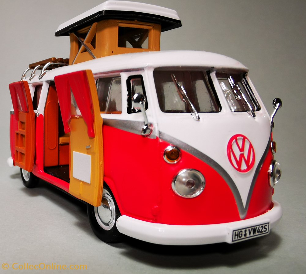 VOLKSWAGEN COMBI WESTFALIA "toit pop top" - 1967 modeles reduits volkswagen combi westfalia toit pop top 1967