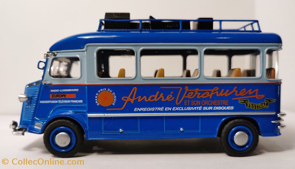modeles reduits voitures citroen type hz autobus vitre andre verchuren 1959
