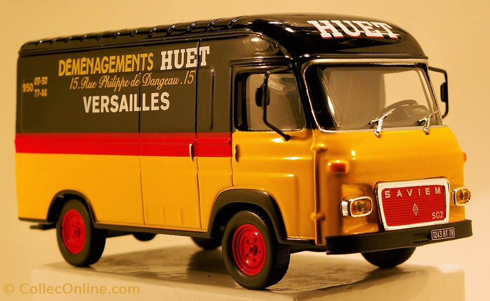 SAVIEM SG2 "DÉMÉNAGEMENT HUET" modeles reduits saviem sg2 demenagement huet