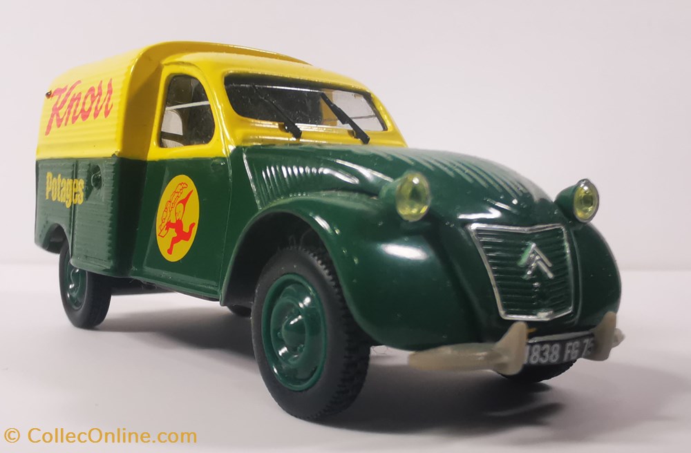 CITROËN 2CV AZU KNORR Potages modeles reduits voitures citroen 2cv azu knorr potages