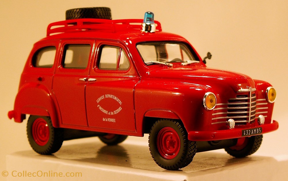 RENAULT COLORALE 4x4 POMPIER modeles reduits renault colorale 4x4 pompier