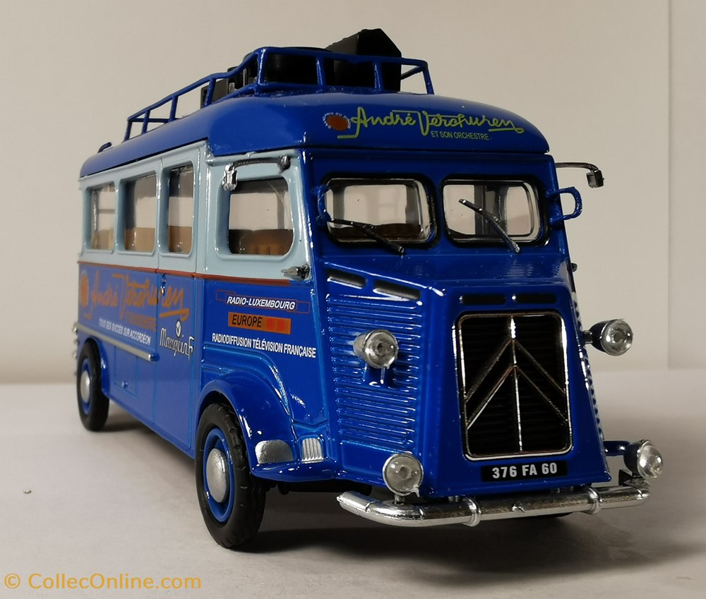 modeles reduits voitures citroen type hz autobus vitre andre verchuren 1959