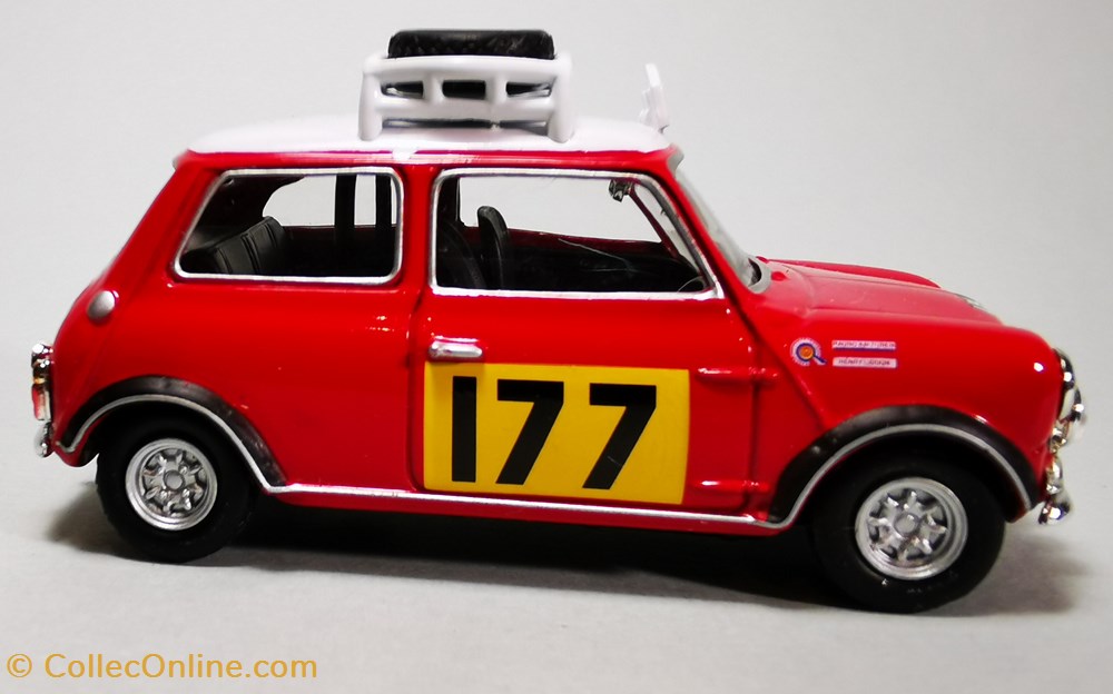modeles reduits austin cooper mini rallye monte carlo 1967