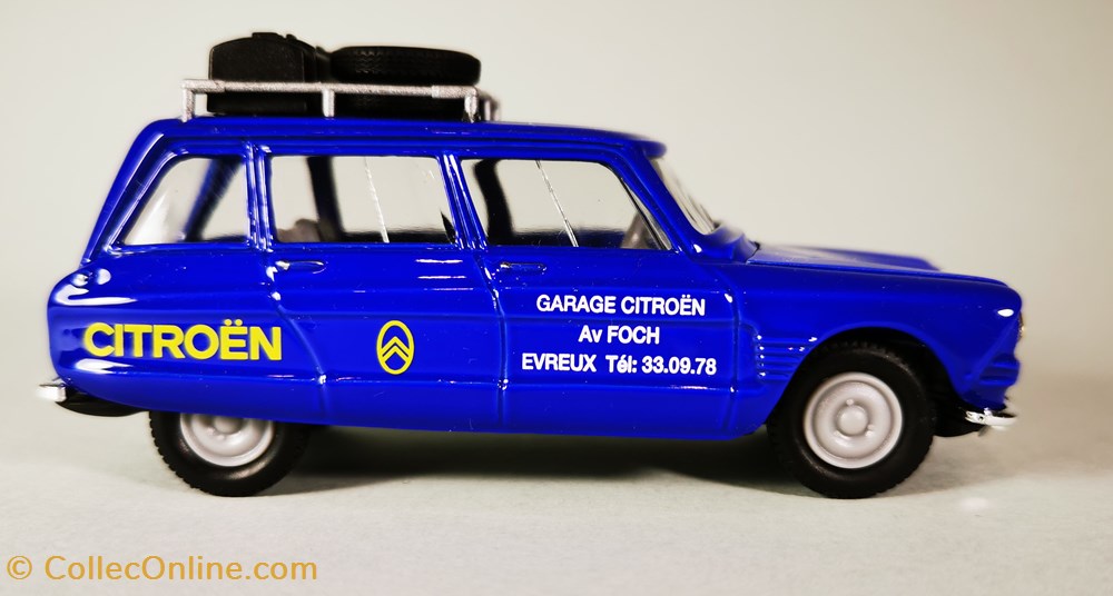 CITROËN AMI 6 BREAK - "Garage CITROËN" - 1965 modeles reduits citroen ami 6 break garage citroen 1965