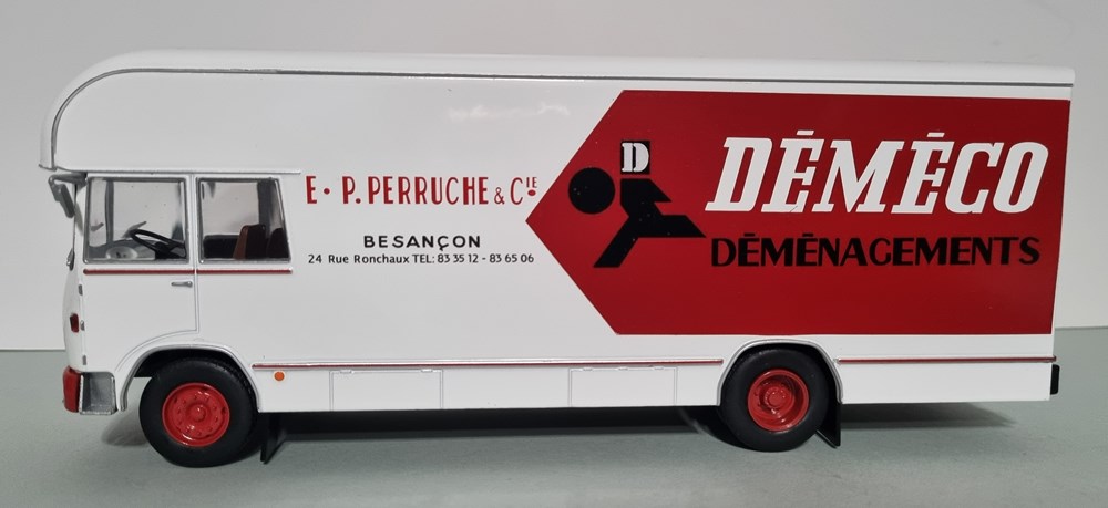 BERLIET GBK Déménagement "Déméco" - 1965 modeles reduits berliet gbk demenagement demeco 1965
