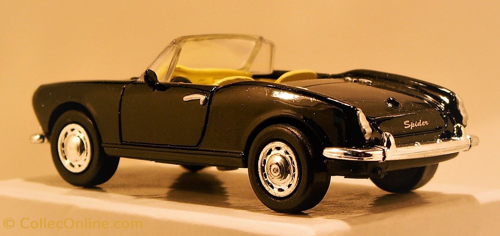 modeles reduits alfa romeo giulietta spider 1600cc 1962
