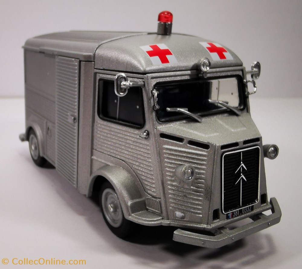modeles reduits voitures citroen type hz in secour militaire 1968