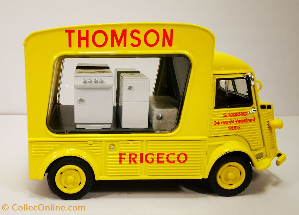 modeles reduits voitures citroen type hz carrosserie vitrine thomson 1959