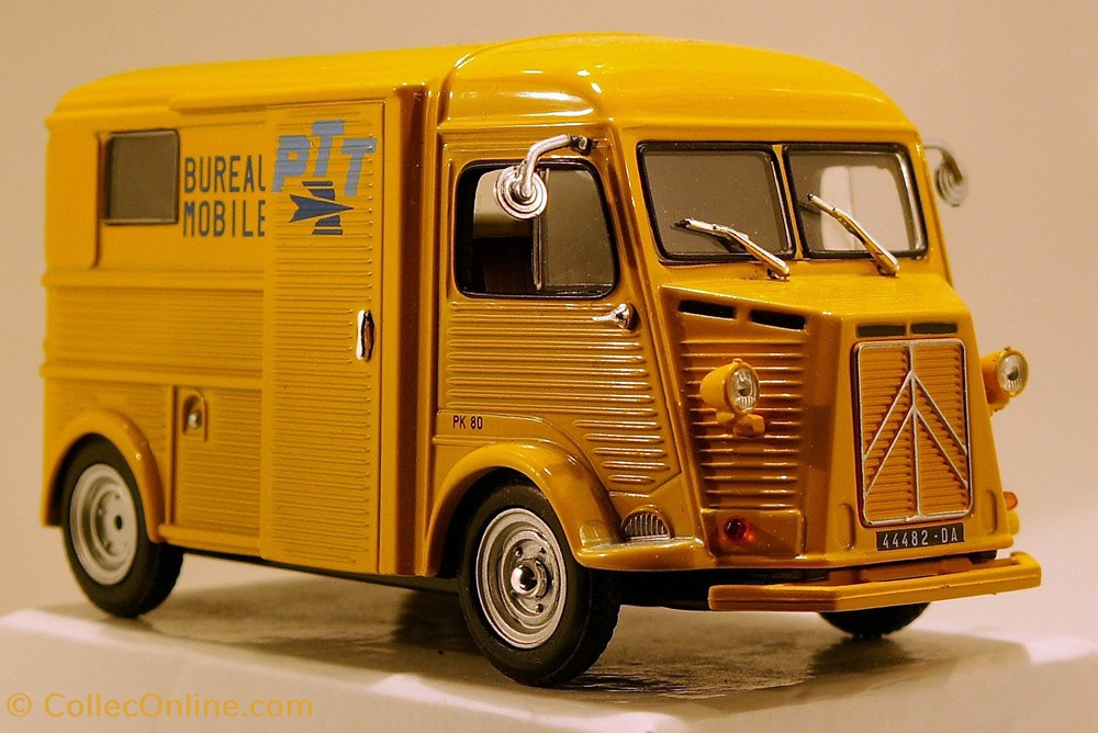 CITROËN TYPE H PTT "BUREAU MOBILE" - 1964 modeles reduits voitures citroen type h ptt bureau mobile 1964