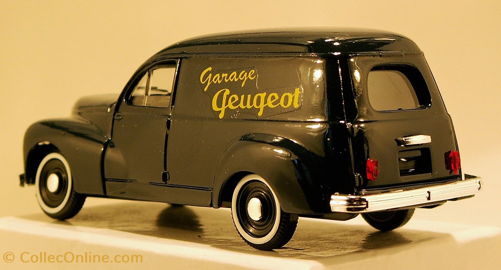 PEUGEOT 203 FOURGONNETTE "GARAGE PEUGEOT" modeles reduits peugeot 203 fourgonnette garage peugeot