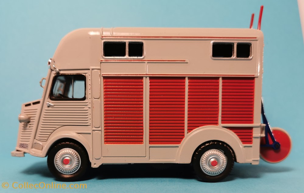 modeles reduits voitures citroen type h carrosserie van a chevaux heuliez 1958